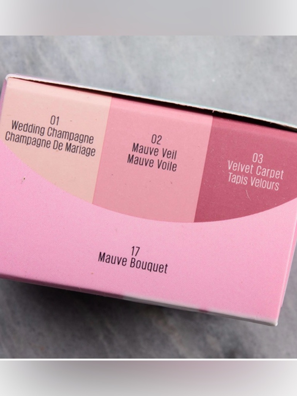 Kaja Bento Trio Shimmer & Matte Eye Stack - Mauve Bouquet - Picture 3 of 4